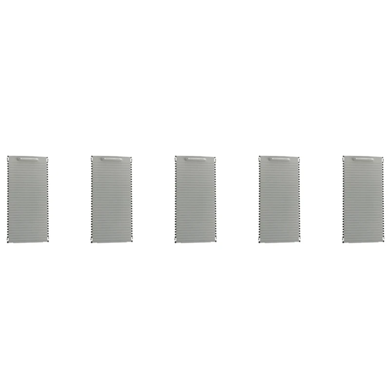 5X Car Inner Indoor Center Console Roller Blind Cover Per-Mercedes C/E-Calss W204 S204 W212 S212 Muslimgrey
