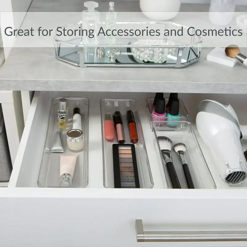 Pack Multipurpose Clear Drawer Organizers - AliExpress