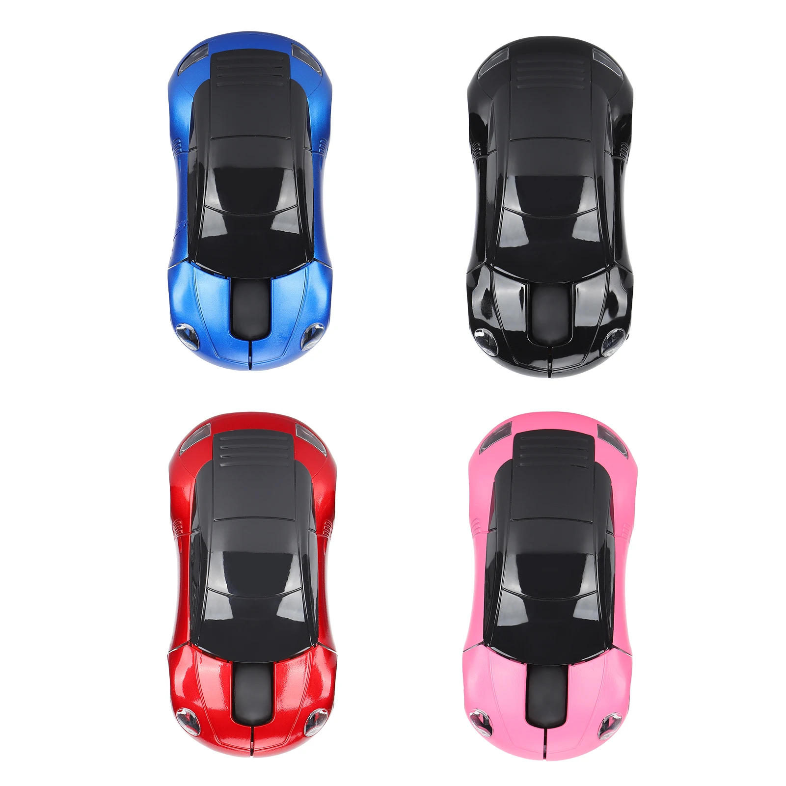 Computer Mouse Laptop Mouse Smart CarShaped Portable 2.4G Cordless Mouse with USB Receiver for Office Laptop Computer Tablet
