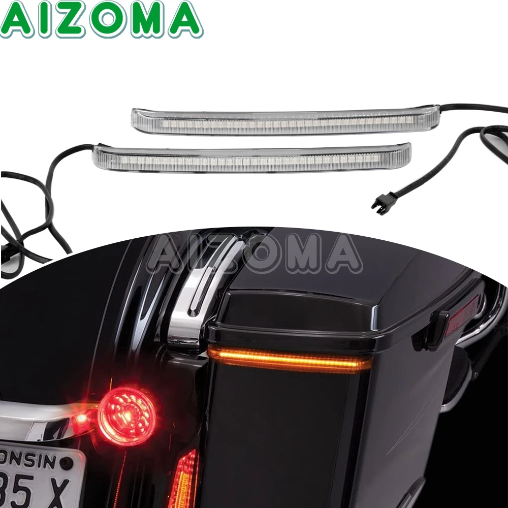 

Портфель для мотоцикла, задний фонарь для Harley Touring 2014-2022 Street Glide Road King Electra Glide