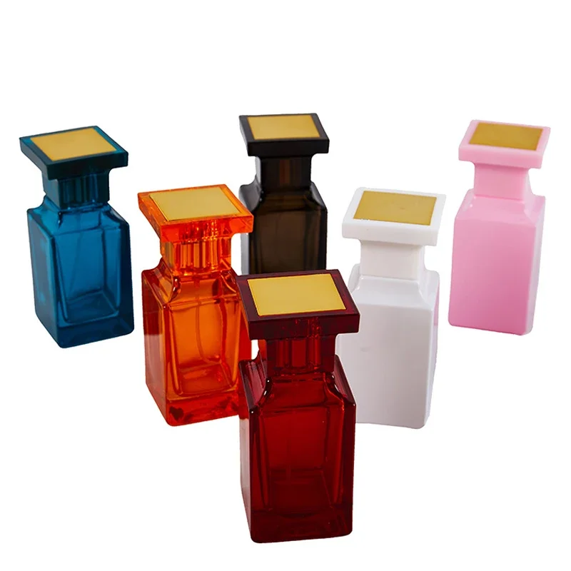 50ml Multicolor Glass Perfume Subpackage Bottles – Refillable Spray Atomizers for Cosme... - SKU CBGS1917 - UGI Packaging