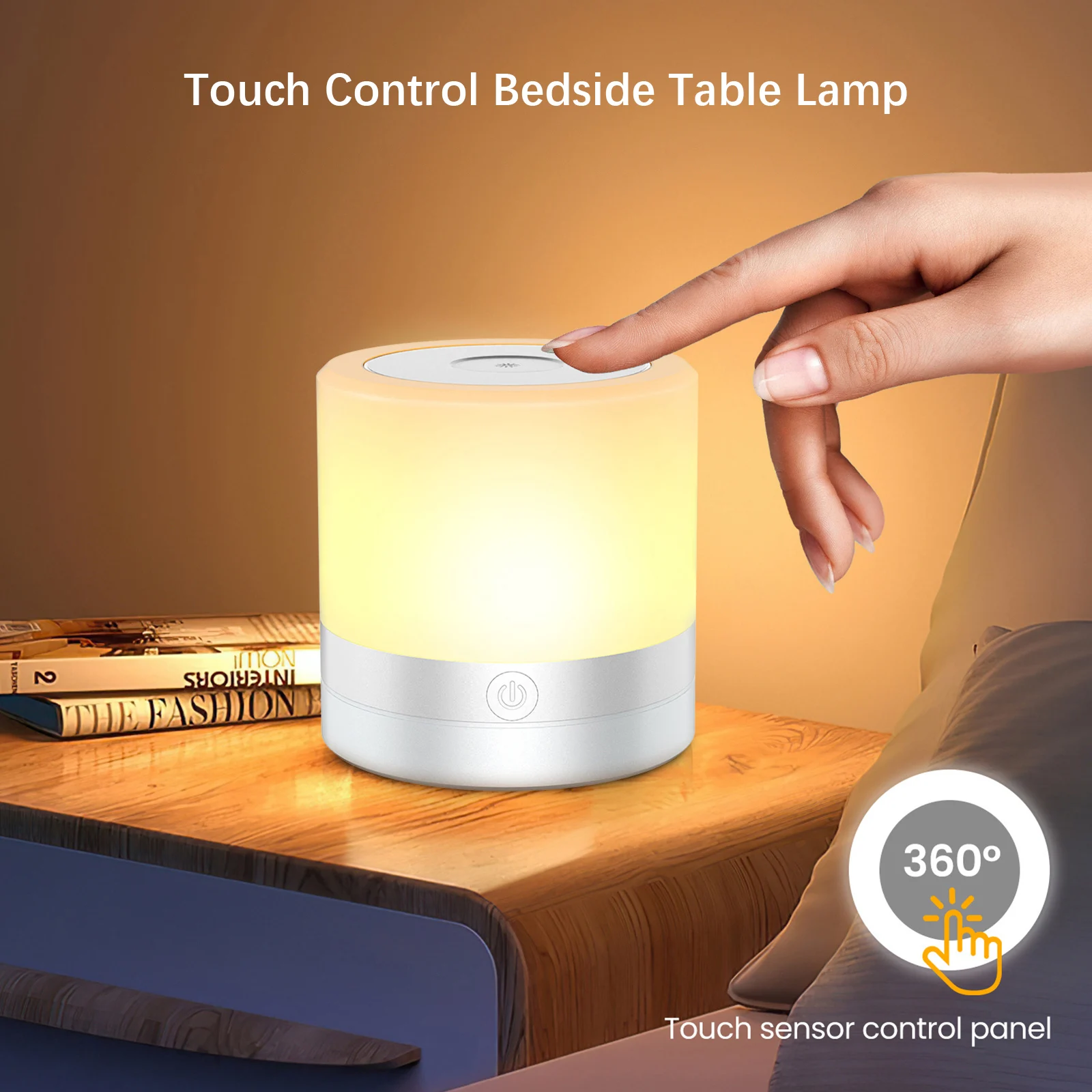 Luce notturna per bambini - Lampada da comodino dimmerabile - Ricaricabile tramite USB - per camera da letto, cameretta dei bambini | Leroy Merlin