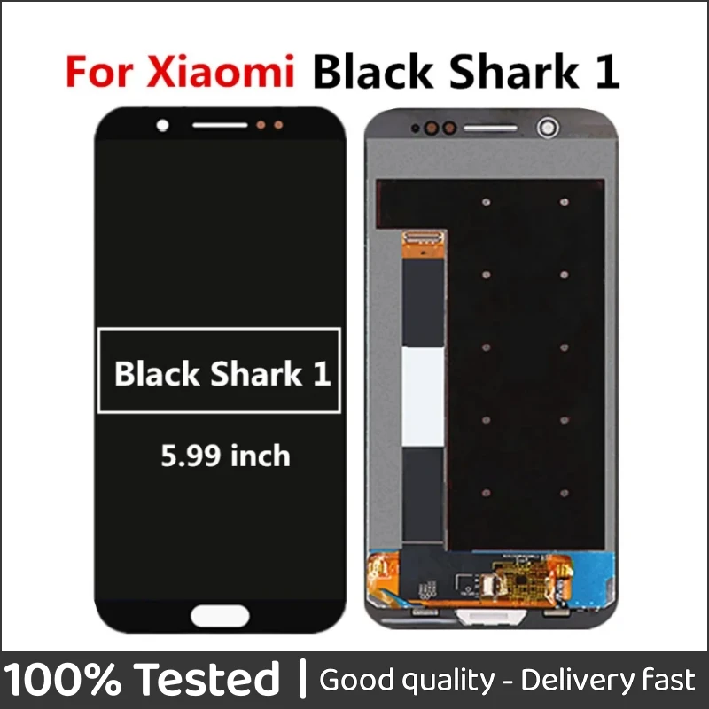 

5.99" For Xiaomi Black Shark 1 LCD Screen Display Touch Panel Glass Digitizer Assembly For BlackShark SKR-H0, SKR-A0 LCD Display