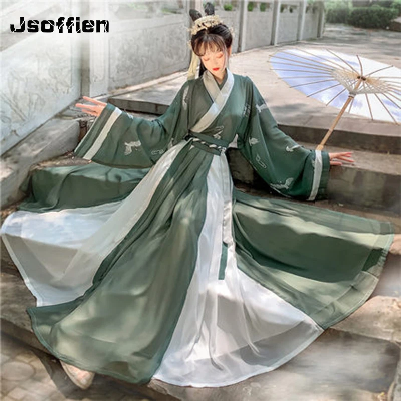 

Traditional Hanfu for Women Chinese Ancient Tang Dynasty Princess Dress Lady Vintage Fairy Clothing Birthday Gift Cosply Costume
