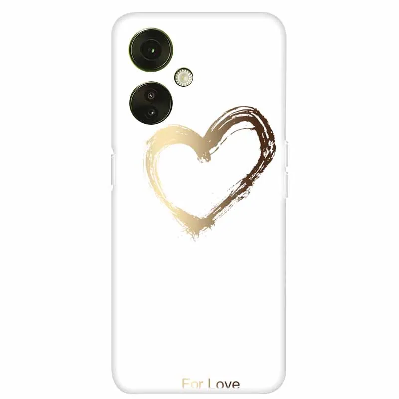 Clear TPU Soft Silicone Phone Case with Adorable Cats Design for OnePlus Nord CE 3 Lite 5G