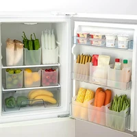 Boîtes de rangement pour réfrigérateur, bac à légumes pour fruits et épices, récipient pour aliments frais, stockage à froid, boîtes de cuisine, 1PC 5