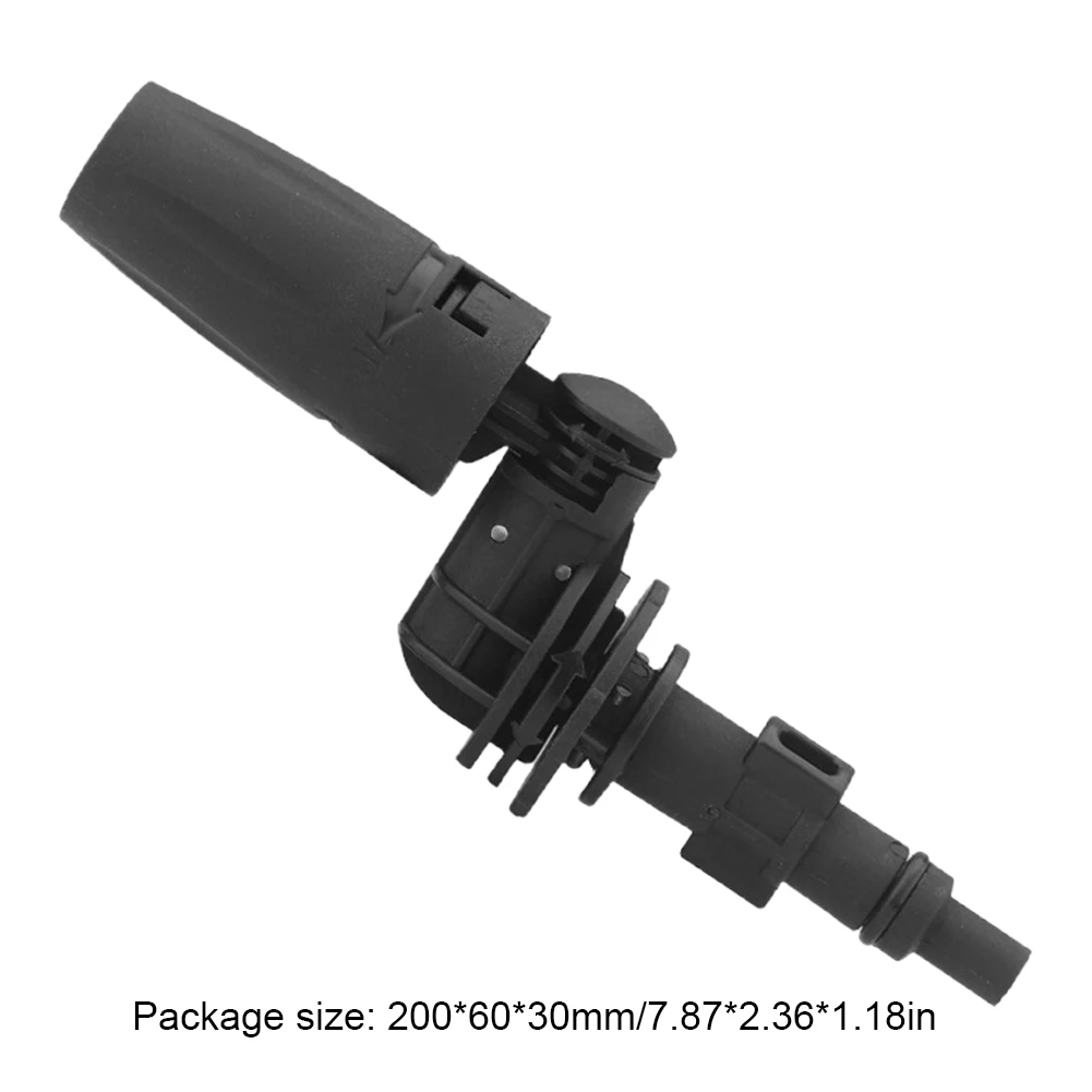 360 Degree Rotating Water Gun Adapter Adjustable Angle Car Wash Nozzle High Pressure Sprayer Car Cleaner Adapter for Karcher