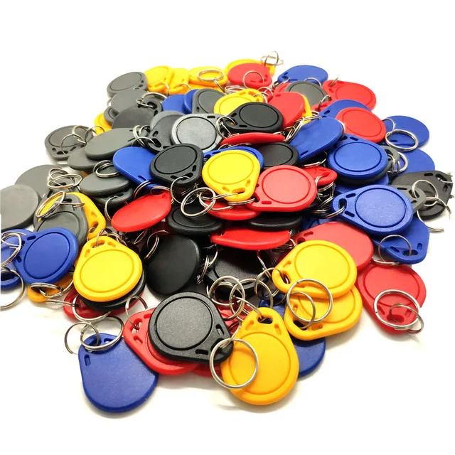 50pcs UID Block 0 Rewritable Writable 13.56MHz RFID Tag Key Fob Clone Card Tags Copy Cards Keychain Keyfob 2