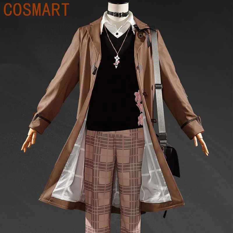 

COSMART Vtuber Shoto Shxtou Game Suit Gorgeous Cool Handsome Uniform Cosplay Costume Halloween Party Role Play Outfit Men S-XXL