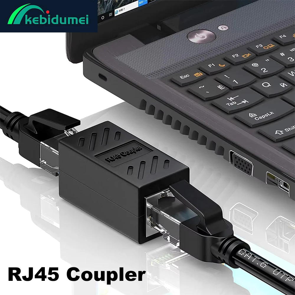 RJ45 Coupler Network Cable Extender 1000Mbps CAT5 CAT6 Ethernet LAN Splitter Connector Adapter