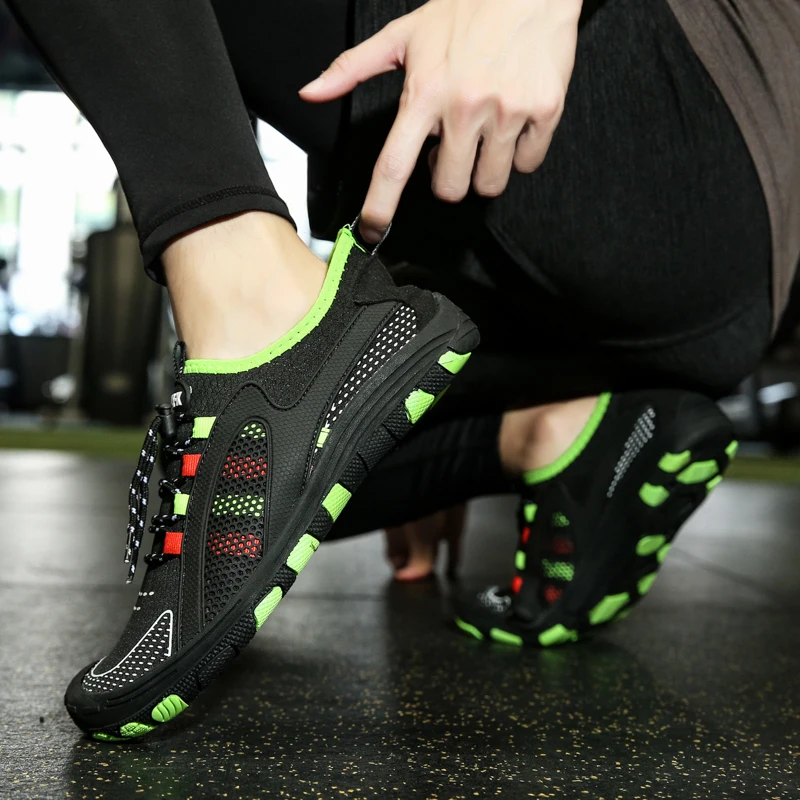 Water shoes aqua shoes 35-47# gym sports footwear unisex vacation beach game aqua shoes men squat fitness shoes women indoor yoga