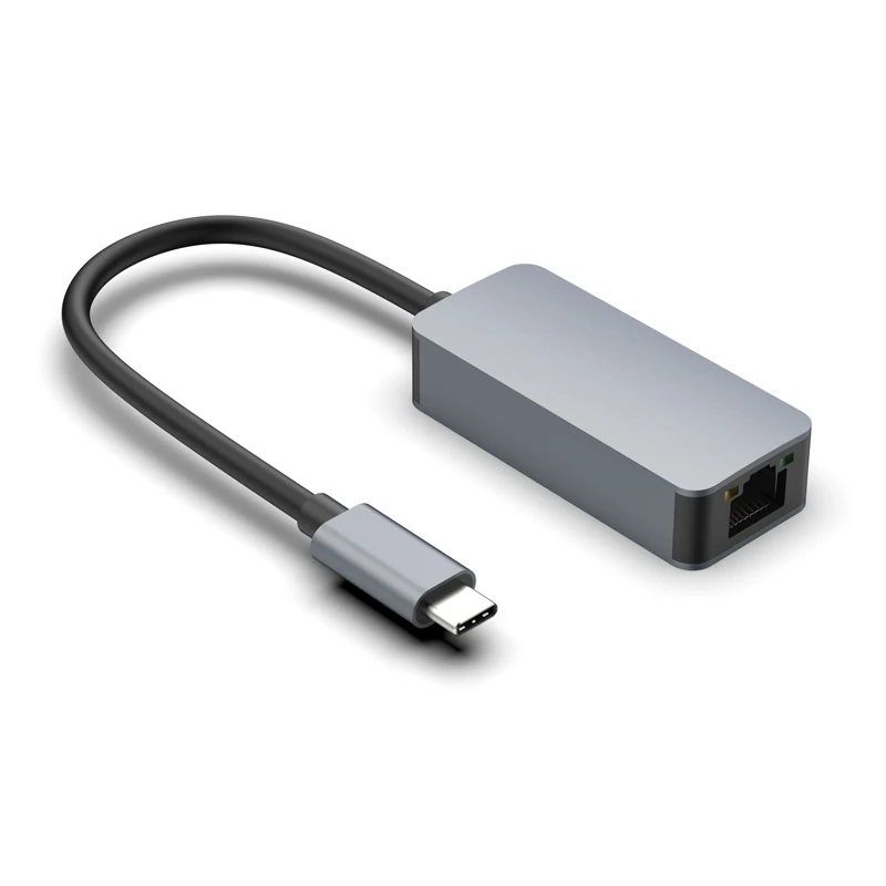 High-Speed USB-C to Ethernet Adapter - 2.5Gb LAN Network Connection