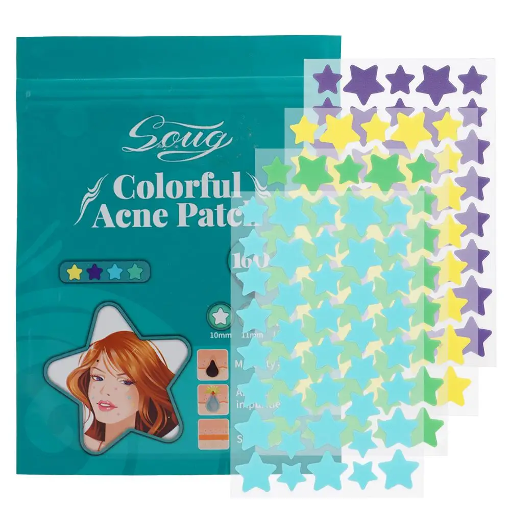 Acne patch Color set PE concealer Star/Heart shape Acne mask masking tape cosmetics concealer desalinate pimple Skin care
