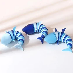 Enhanced Shark Stress Reliever Sensory Fidget Toy for Pressure Relief and Relaxation (Random color)