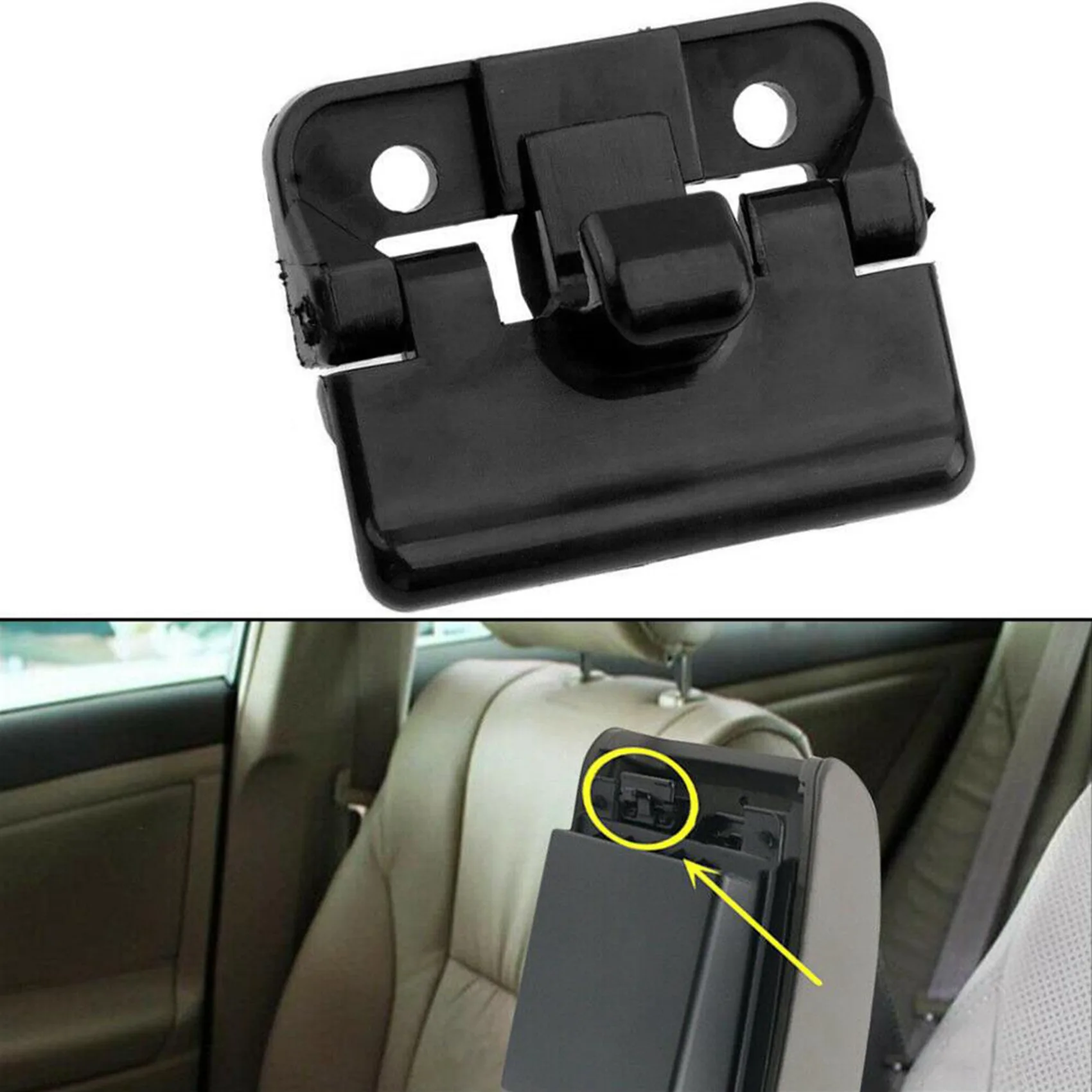 1Pcs 58908-12080 센터 콘솔 팔걸이 뚜껑 래치, 토요타 야리스 4 러너 Rav4 Le Xle 5890812080 팔걸이 박스 클립