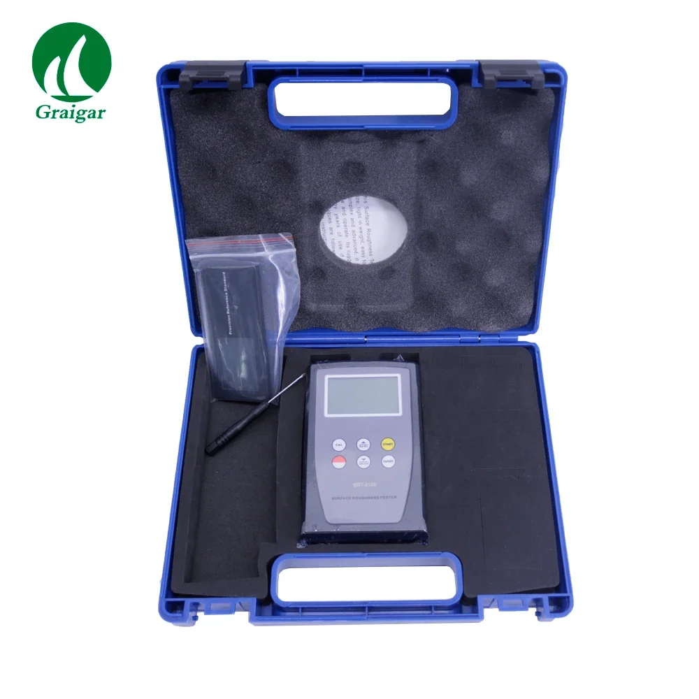 SRT6100 Digital Surface Roughness Tester Meter Gauge With 2 Parameters Ra Rz SRT-6100 5