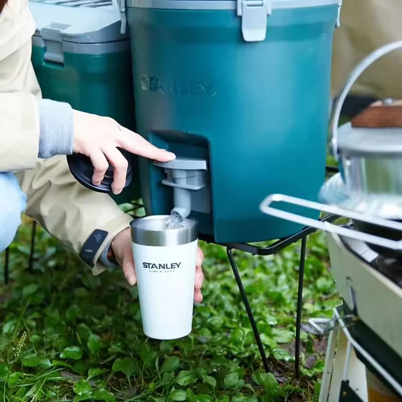 For Stanley 7.5L Stainless Steel Ice Bucket Portable Double Wall Insulated with Lid Hotel wine Champagne whiskey beer Outdoors