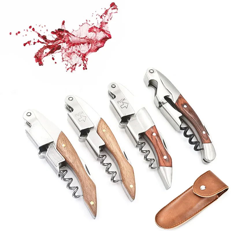 Sacacorchos Profesional De Camarero Tipsy CH003: Abre Tus Vinos Con Estilo Y Doble Bisagra