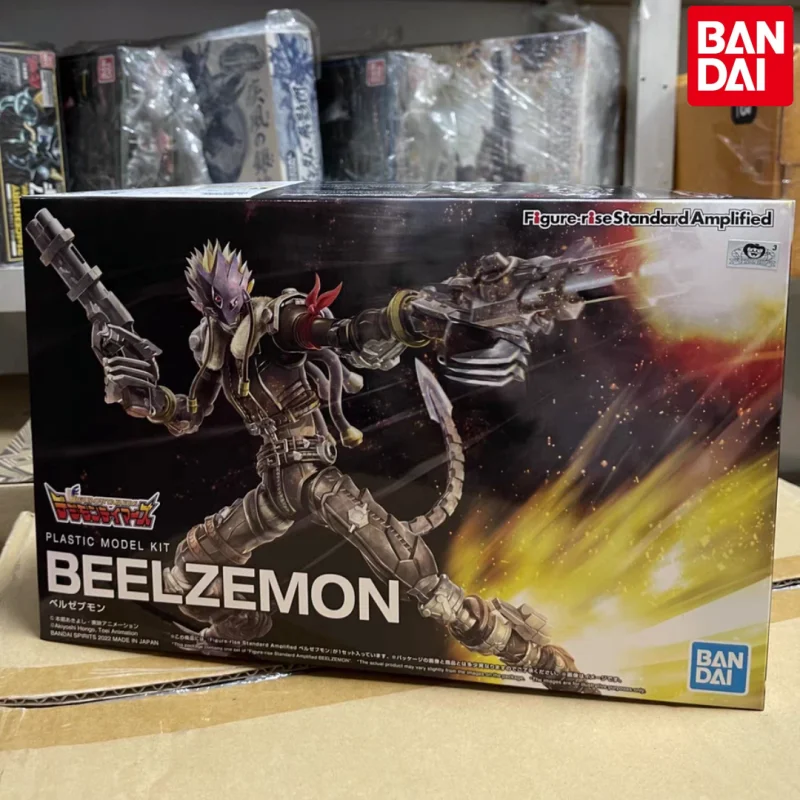 

Bandai 62080 Figure-rise Beelzemon Digimon Adventure Assembly Model Kit Action Plastic Toy Figures Friend Christmas Toys Statue