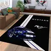 Mustang Pattern Rug for Bedroom Living Room Carpet for Kitchen Floor Mats Home Decor Non-Slip Floor Pad Rug 15 Sizes 6