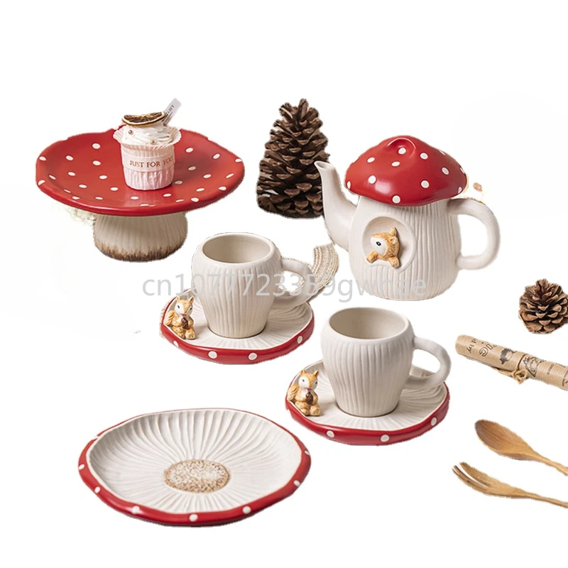 

Милый эстетический подарок, кофейная чашка в виде пузырьков эспрессо, забавная кружка в виде черного чая, набор для кофе