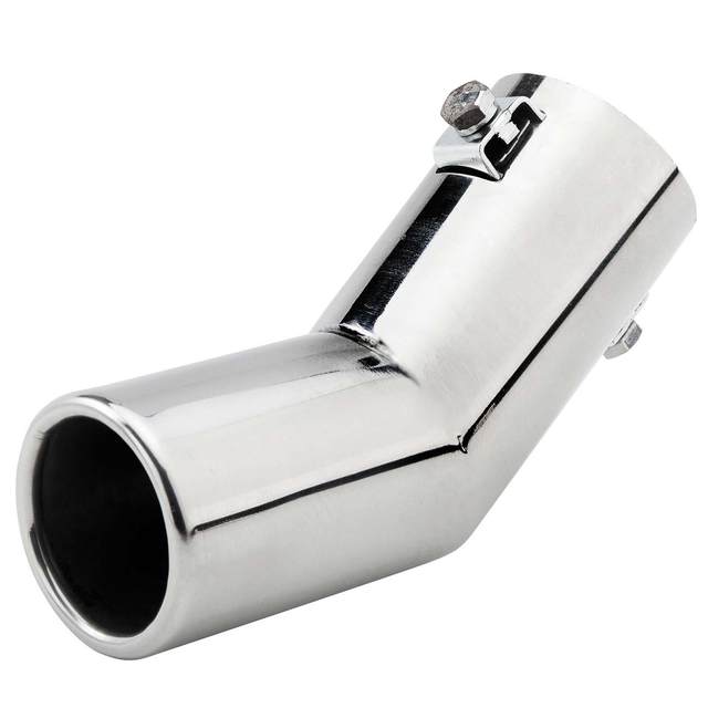 Exhaust Tip High Performance Replace Parts Easy to Install Accessories Rustproof Modification Car Exhaust Pipe for Car Auto