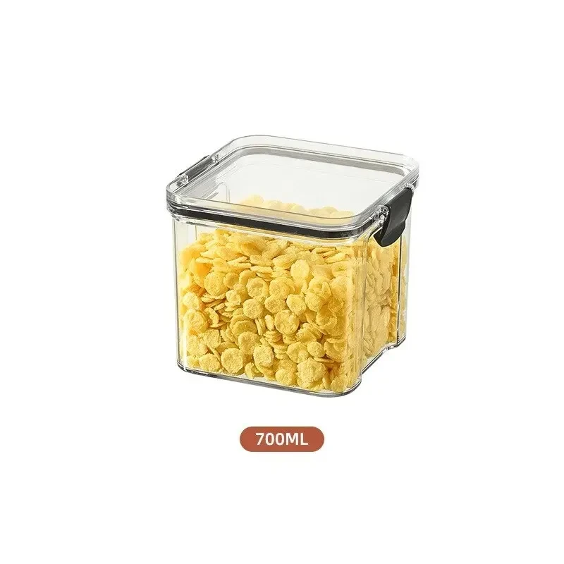 Kitchen Multigrain Snack Sealed Storage Box Dried Fruit Dried Goods Jar Drawer Storage Container Moisture Proof Box Plastic BEST SELLERS