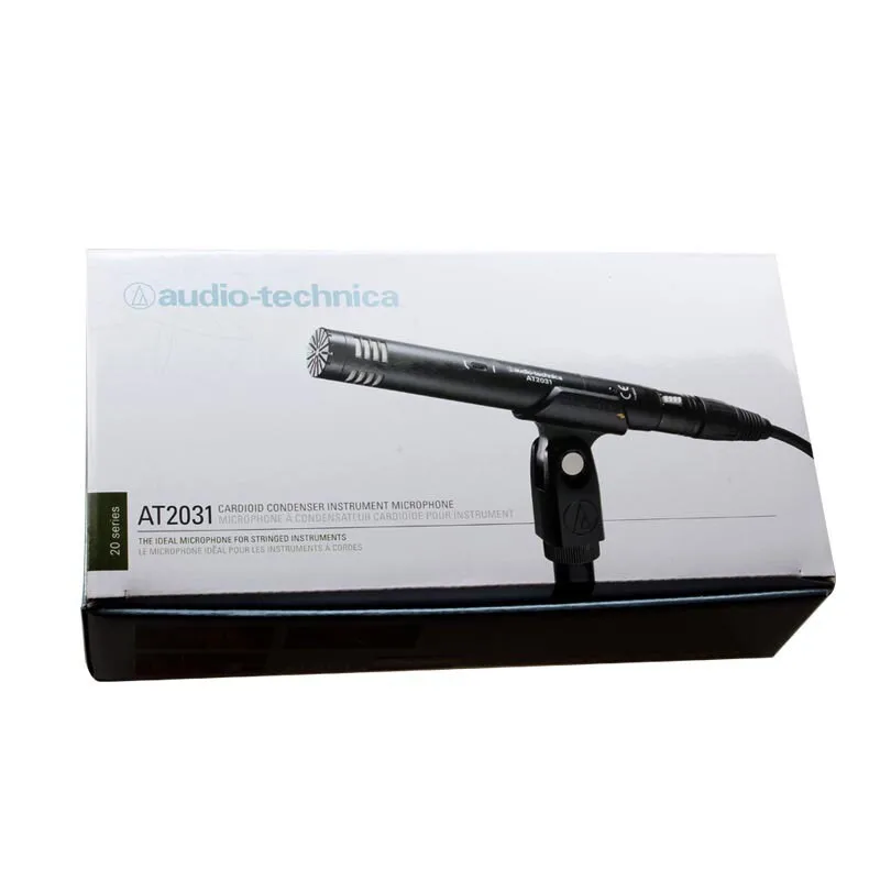100% Original Audio Technica AT2031 Condenser Microphone For Piano Violin Guitar Vocal Professional Microphone 6