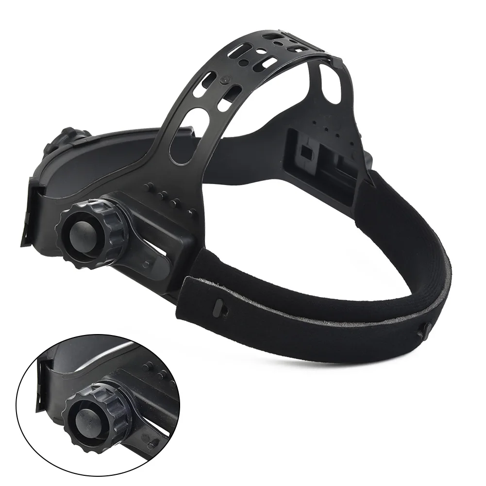 

Solar Adjustable Welding Welder Helmet Headband For Auto Dimming Helmet Accessories ABS Plastic Welding Mask Headband