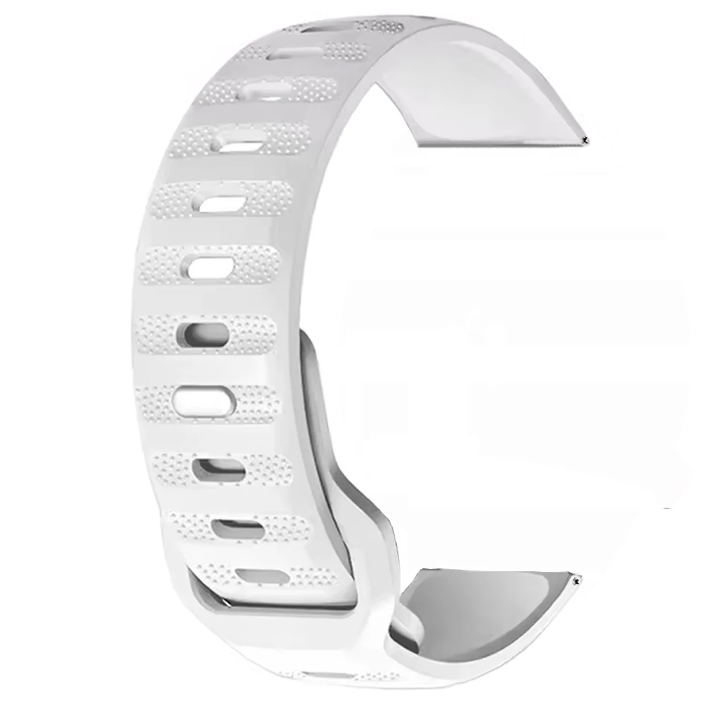 Breathable Silicone Band Straps - 20mm/22mm Bracelet