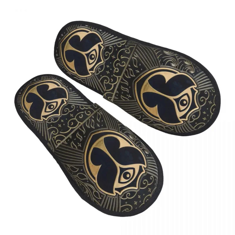 

Tomorrowland House Slippers Women Comfy Memory Foam Belgian Electronic Dance Music Festival Slip On Hotel Slipper Shoes