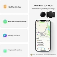 Traqueur d'air d'étiquette GPS avec kits de dispositifs de positionnement Anti-perte IOS magnétiques puissants pour localisateur d'ipphones fonctionne avec Apple Find My APP 5