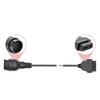 Hot sales OBD2 Cable for IVECO 38Pin Obd 16 Pin Connector Cable 38 PIN Truck Heavy Duty Trucks Diagnostic Extension Cable Plug 4