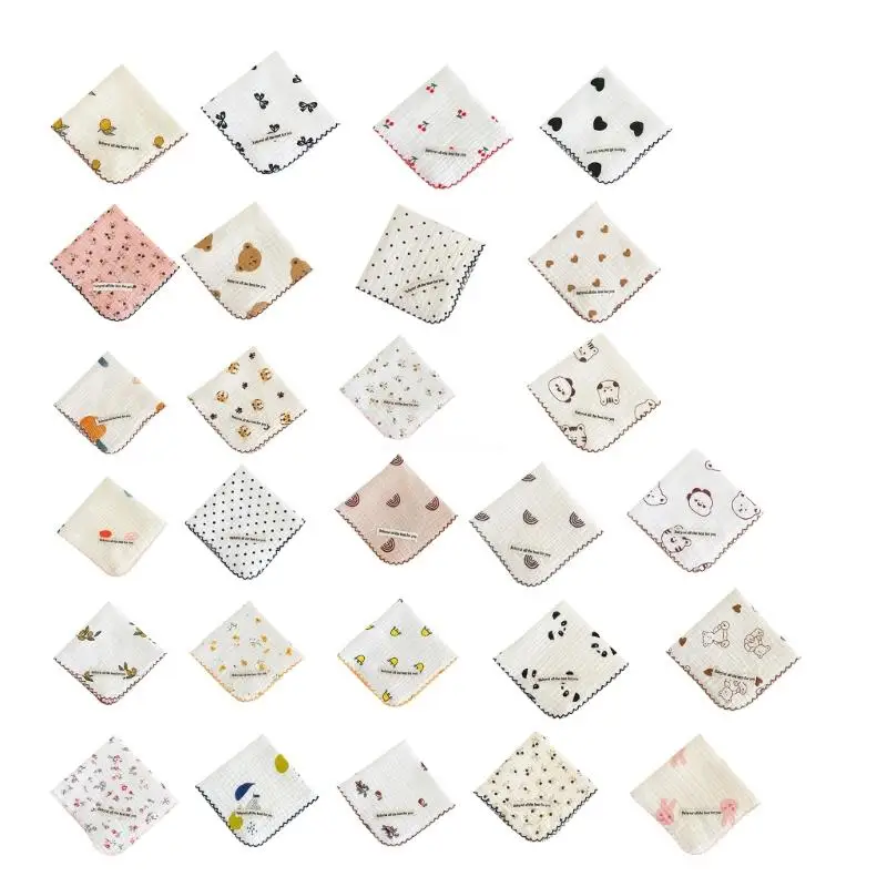 

Baby Washcloth Soft SalivaTowel Feeding Bib Soft Nursing Towel Infant Product
