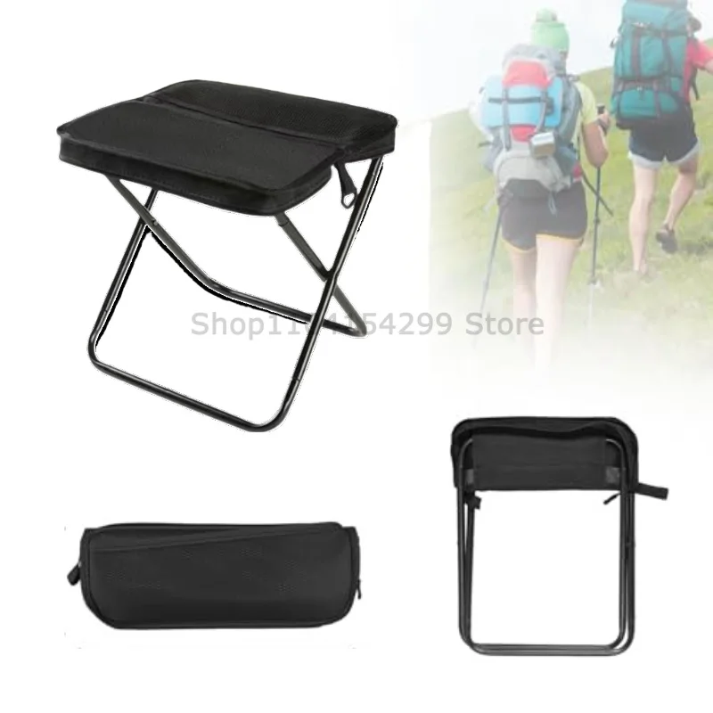 Home Low Stools, Outdoor Folding Stools, Hand in Hand with Bags, Mazha, Tourism, Camping, Fishing, Train Queues, Small Stools