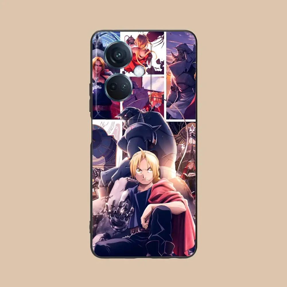 Fullmetal Edward Elric Vibrant Phone Case with Colorful Printing Design