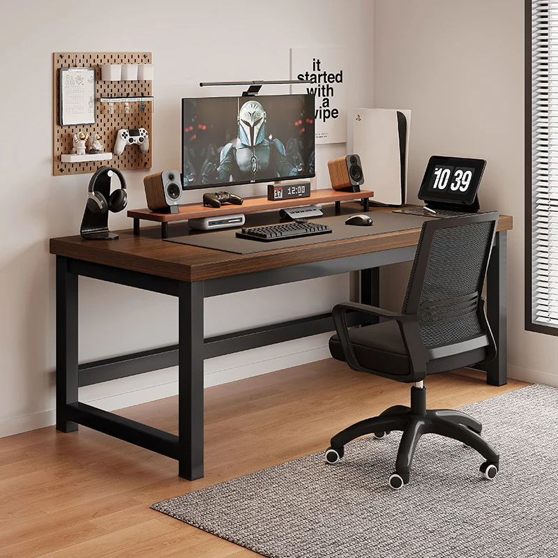 

Modern Mobile Computer Desks Study Wooden Makeup Conference Computer Desks Walnut Laptop Tavolo Pieghevole Portatile Furnitures