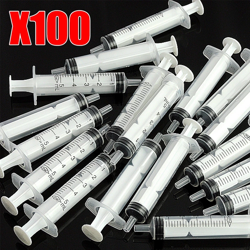 5 10 20 50 100Pcs reusable 10ML plastic Nutritional Measuring Syringe tool Sampling