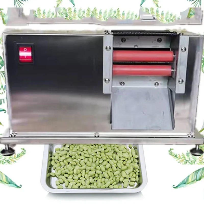 

Edamame Pea Sheller Fresh Edamame Rice Peeling Machine Soybean Green Peas Peeling and Shelling Edamame Machine