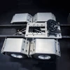 1/14 8X4 RC Truck Full Metal Chassis Suitable for JXM1650 Truck Spreader Two-speed Transmission High-end Metal Truck Chassis 5