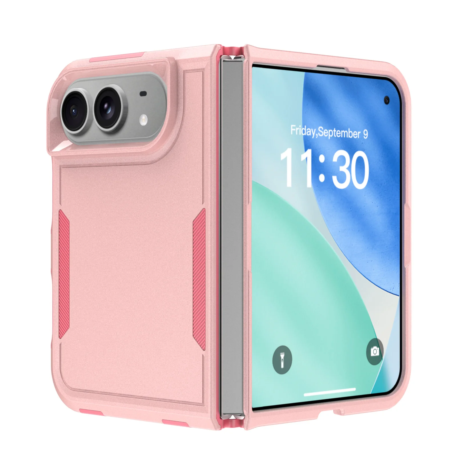 Duo Rugged Heavy-Duty Phone Case with Full Camera Protection and Anti-Scratch, Shock-Absorbing Back Cover