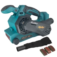Cordless Belt Sander for MAKITA 18V Battery (NO Battery) Brushless Power Sander Electric Sander Machine, Dust Bag Included 1