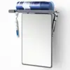 TAILI Shower Mirror Fogless for Shaving with Razor Holder, NO-Drilling & Removable Large Mirror Fogless Suction Wall Mounted 2