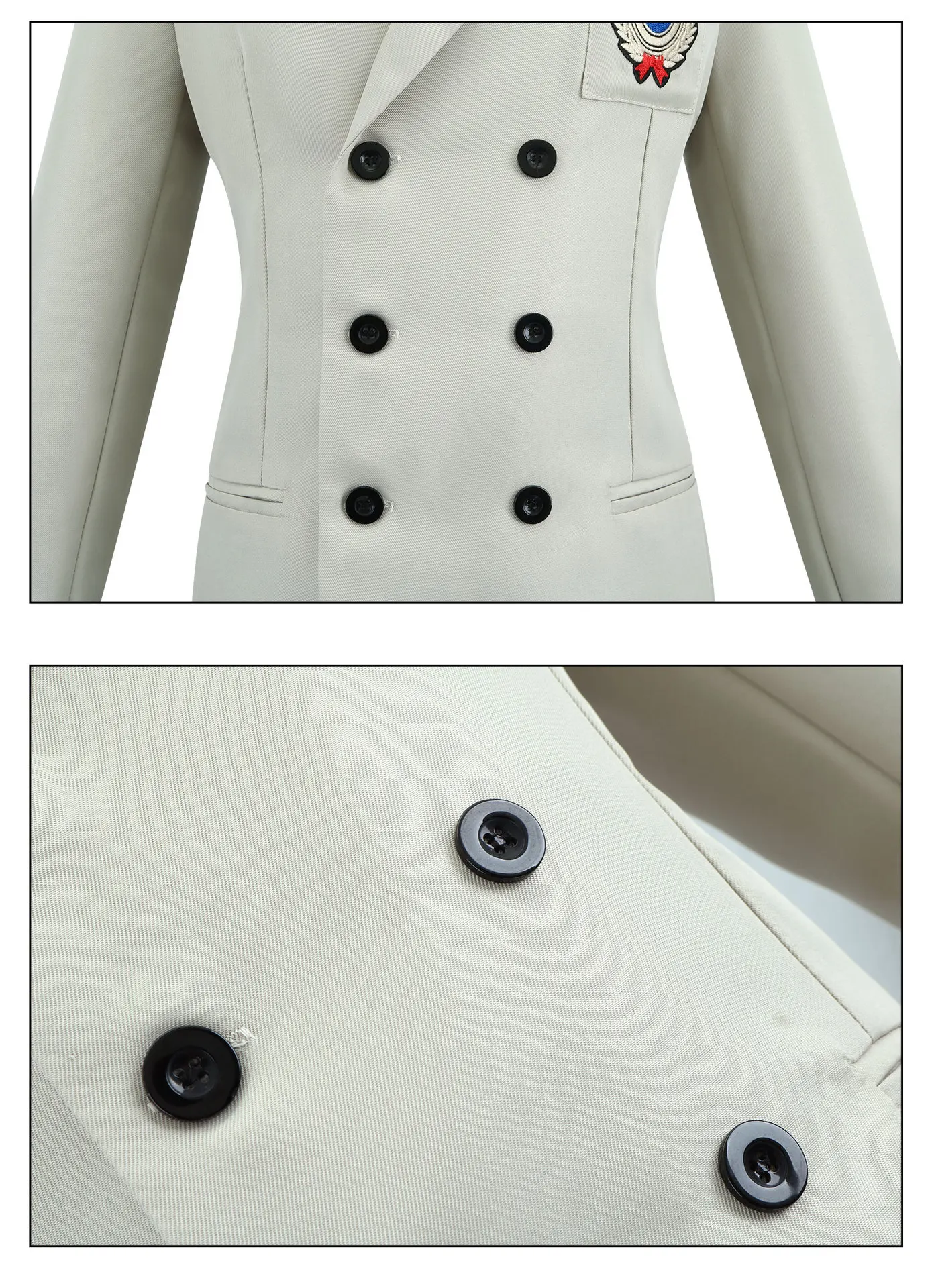 Persona 5 Akechi Goro School Uniform Cosplay Costume for Men (Unofficial)