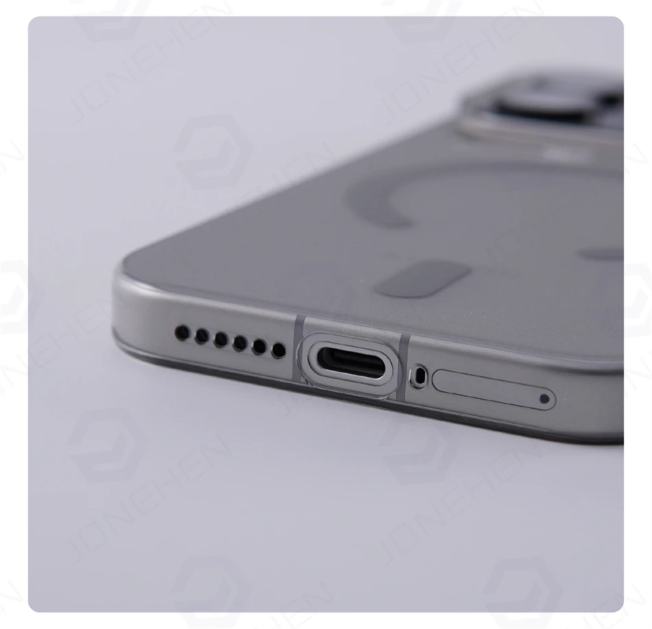 Luxury Candy Matte Translucent Magnetic Wireless Charging Case