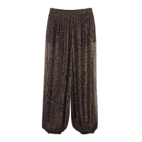 Casual Chic Lantern Pants Women Pant Vintage Animal Printed Translucent Pants Fashion 2026 Spring Streetwear Trousers - Image 4
