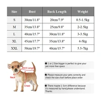Vêtements pour chiens de compagnie pour petits chiens hiver chaud chien manteau veste chiot vêtements Chihuahua Yorkie chien vêtements tenue fournitures pour animaux de compagnie 6
