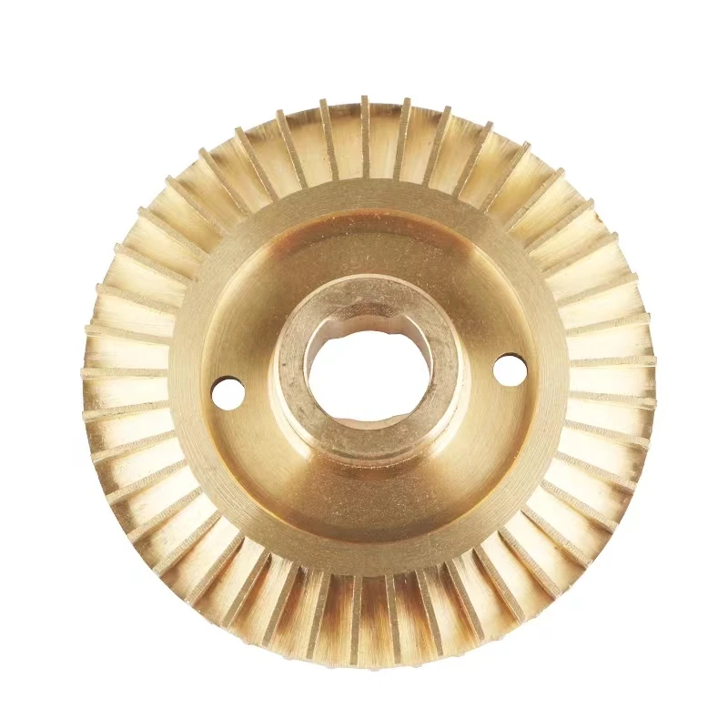 Bomba de Água Impulsor de Cobre Duplo Lado 42 52 55 60 66 Latão para trás Curvo Palhetas Auto Priming Bomba Dupla Face Acessórios 1pc