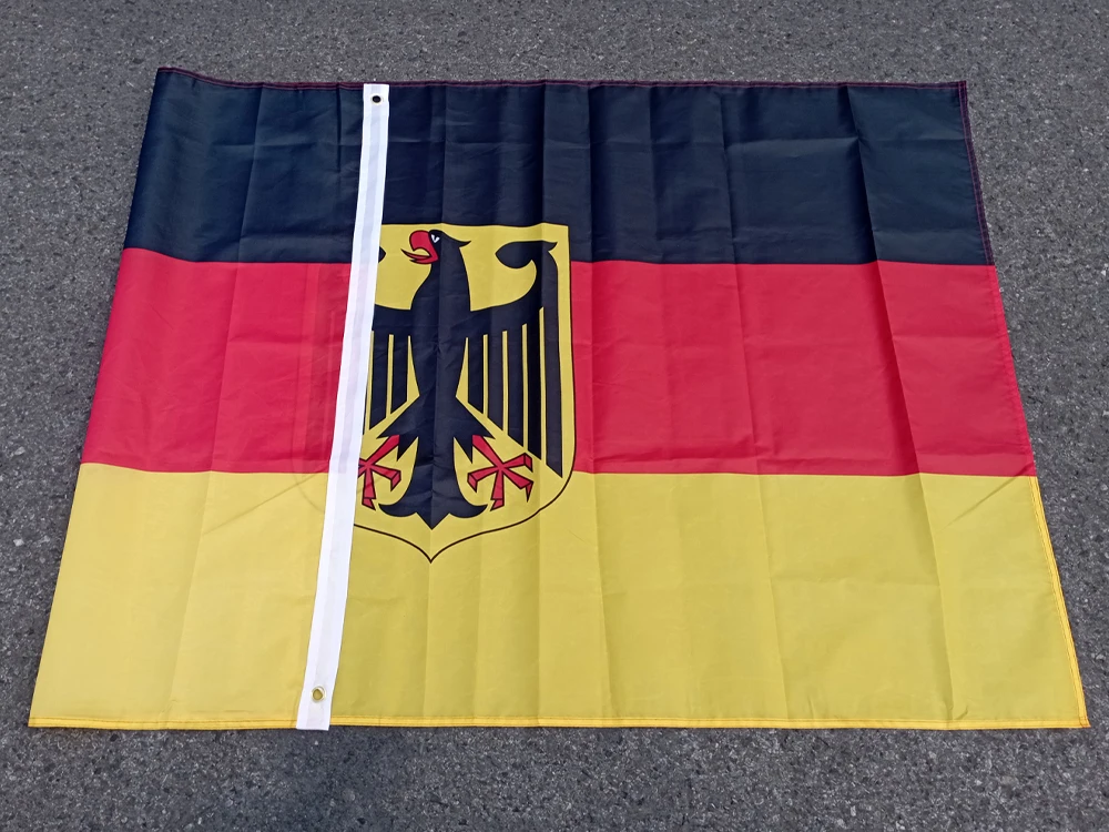 Germany National Emblem Flag Detail 5