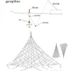 1Pcs Multi Size Fishing Net Trap Mesh Luminous Netting Fishnet Tackle Design Copper Spring Shoal Cast Nets For Fishing Traps 6